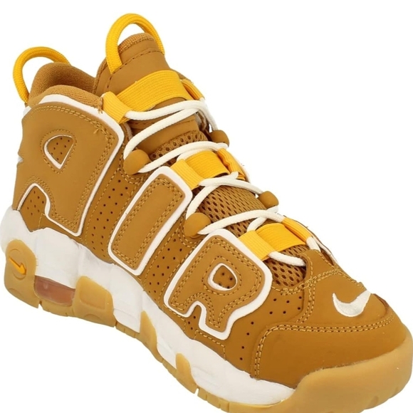 Nike Air More Uptempo Wheat Sneakers - Picture 3 of 8